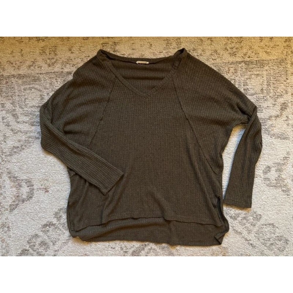 Maronie relaxed fit v-neck sweater